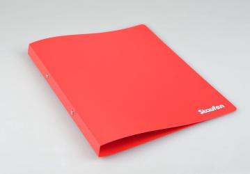 Staufen Ringbuch PP A4 rot 2Ring 17mm 