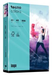 Kopierpapier Tecno Colors A3 80g, blau VE 1 Packg. 500 Blatt 
