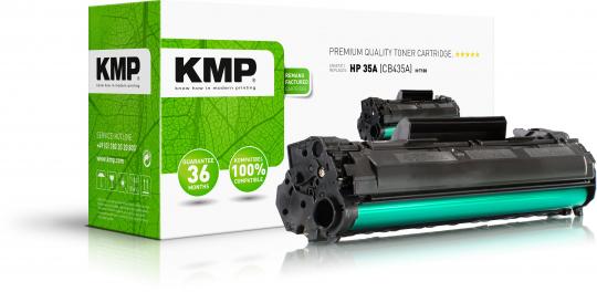 KMP Toner ersetzt HP-35A CB435A schwarz 1.500 Seiten H-T100 