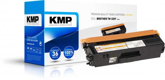 KMP Toner ersetzt Brother TN 326 yellow 