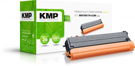 KMP Toner ersetzt Brother TN-423 BK 6.500 Seiten 